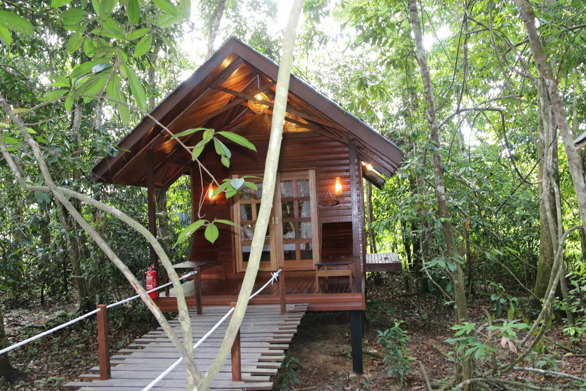 Borneo Natural Sukau Bilit Resort Eksteriør bilde